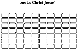 one in Christ Jesus